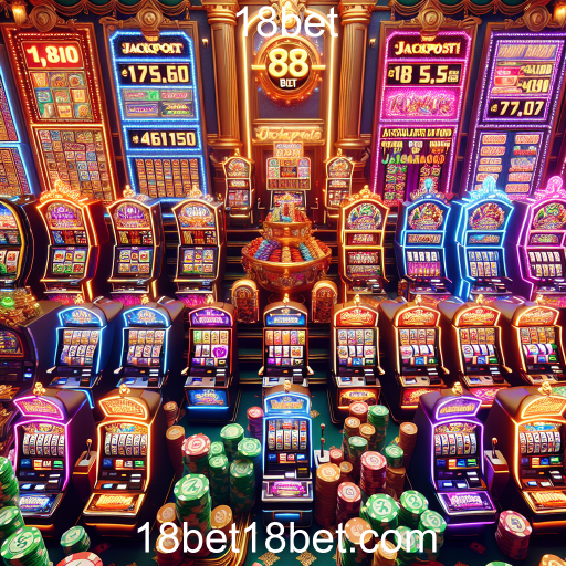 Explore a Emoção dos Jackpots no 18bet